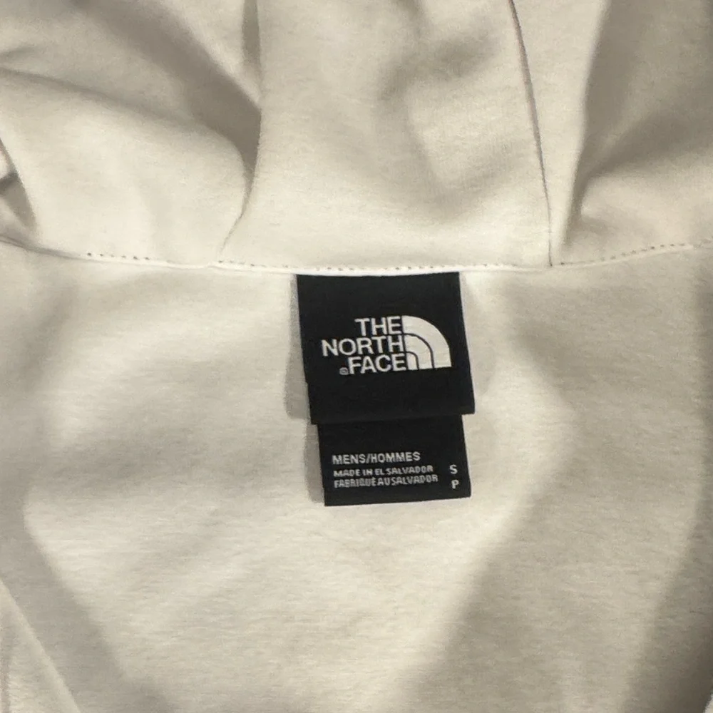 The North Face Men's Black and White Windbreaker - Size S